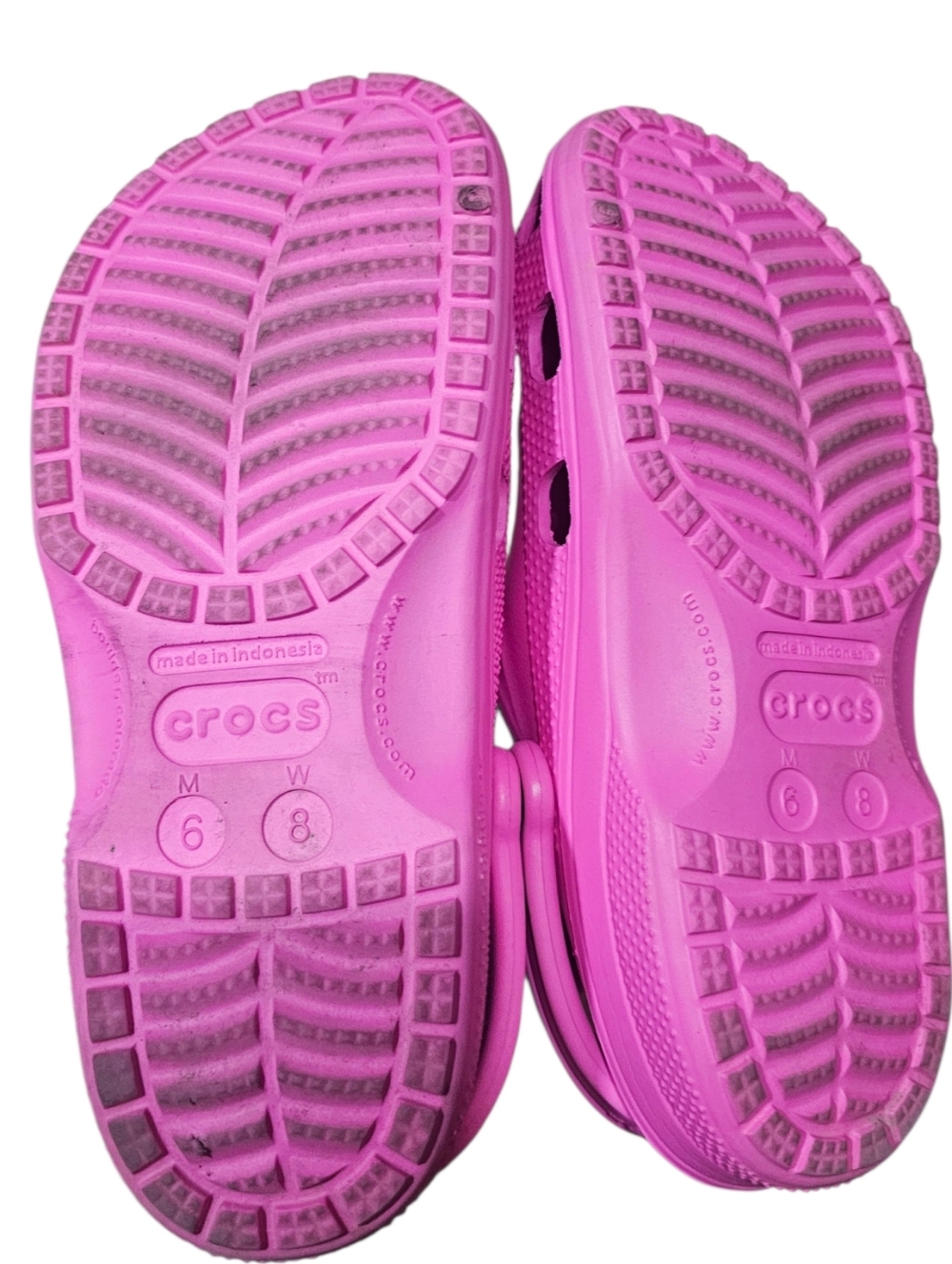 CROCS Classic Clog in Bright Pink - Picture 4 of 5